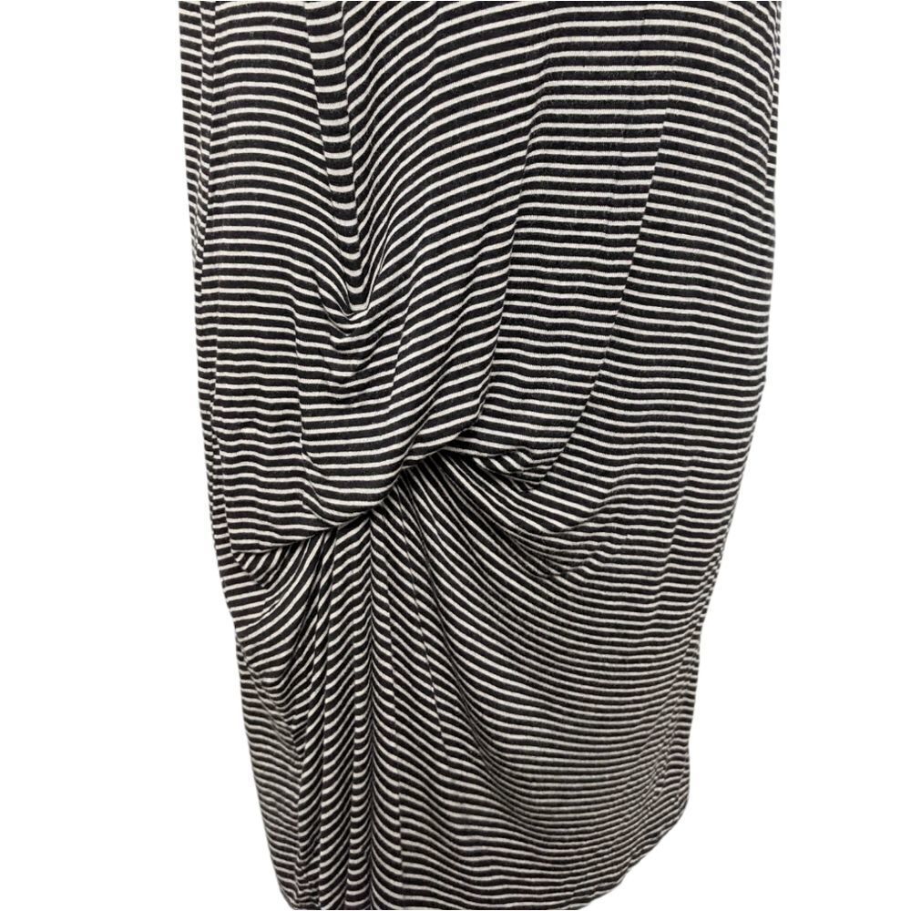 RILLER & FOUNT Ricky Striped Modal Dress M - Picture 3 of 10